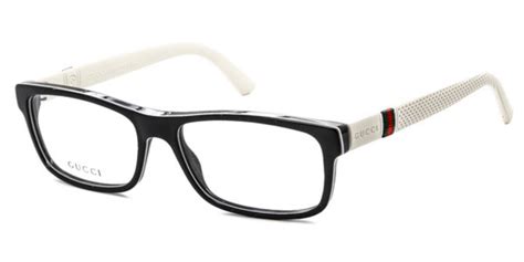 Gucci GG1066 4UQ Eyeglasses in Black White